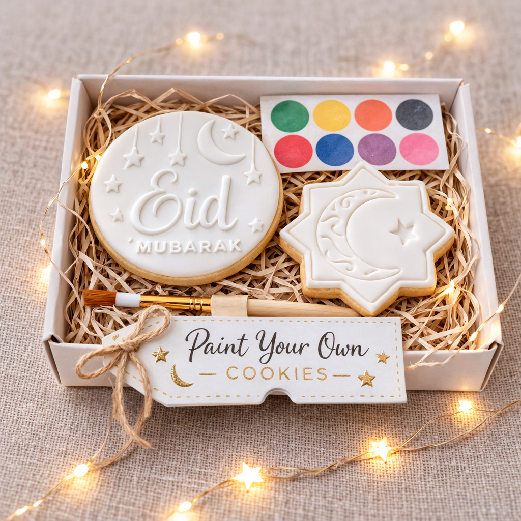 Paint your own EID cookies