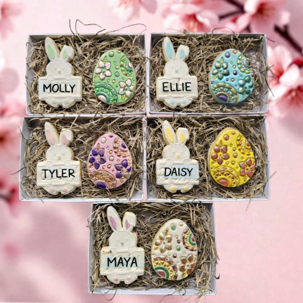 Personalised Easter Sugar Cookie Gift Box