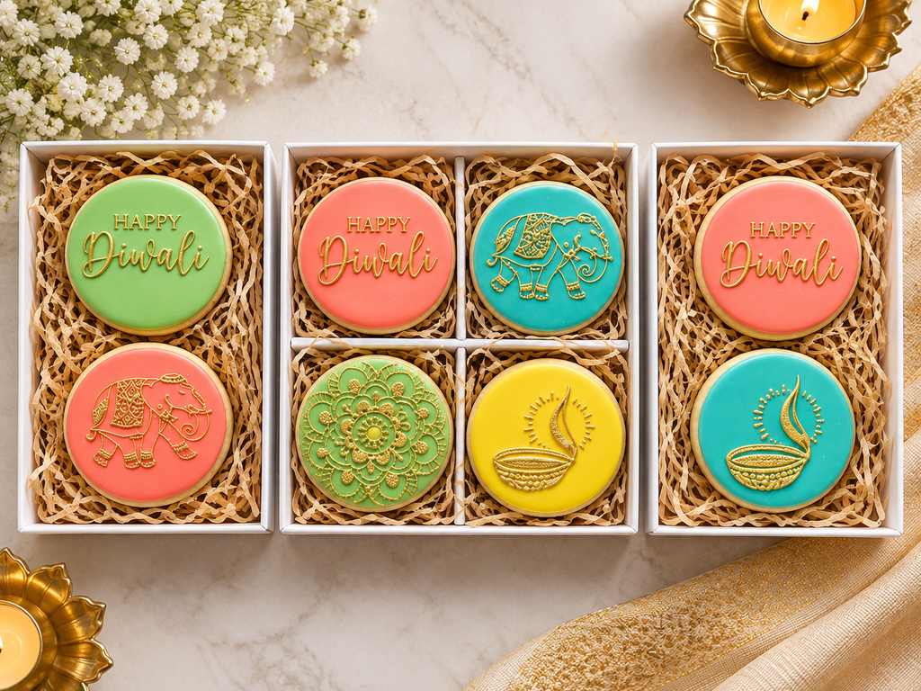 Eggless Diwali Sugar Cookies - Gift Sets