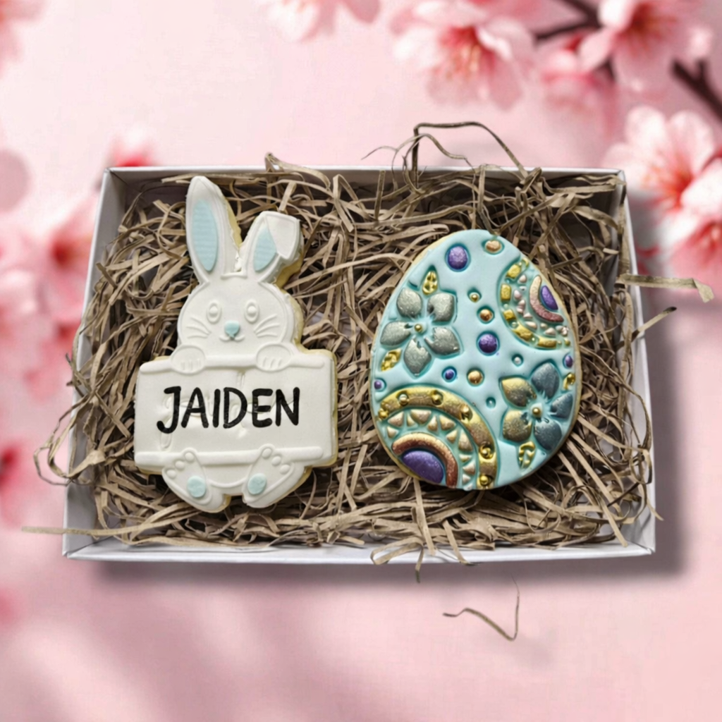 Personalised Easter Sugar Cookie Gift Box
