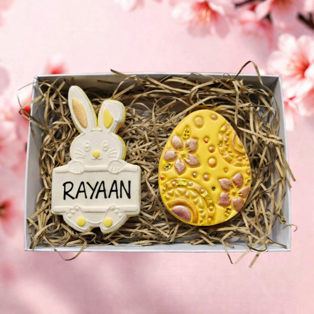 Personalised Easter Sugar Cookie Gift Box