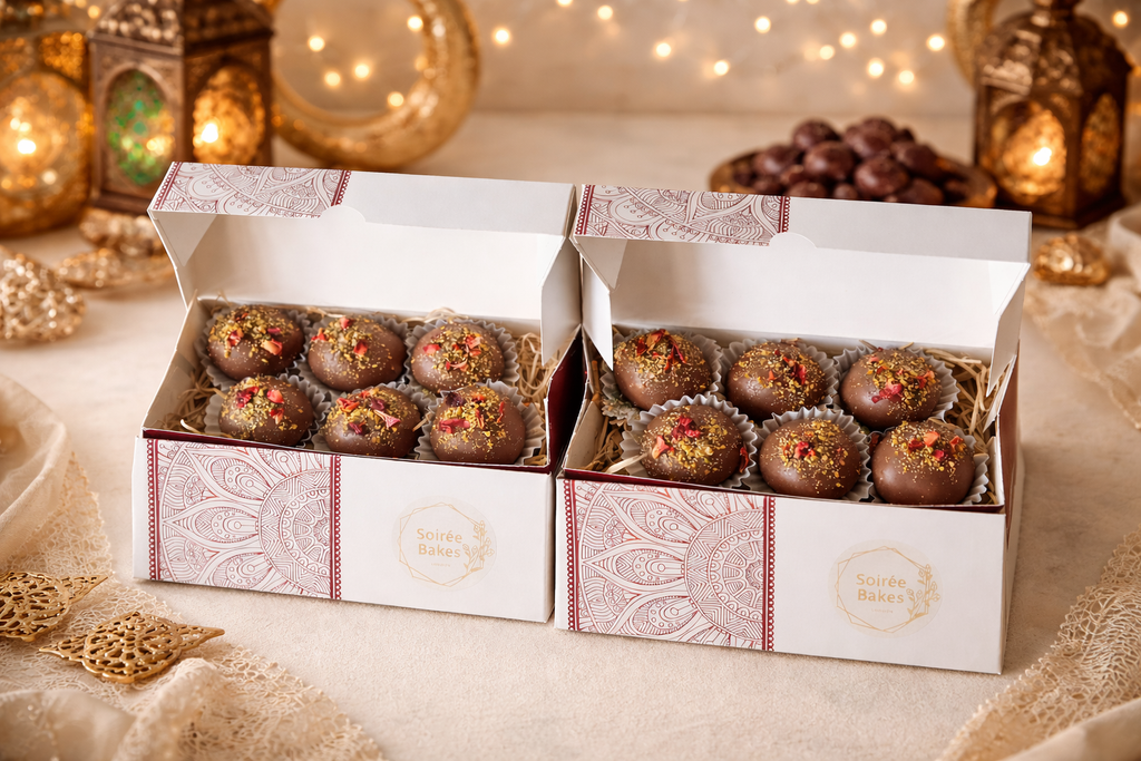 Pistachio Kunafa - Belgian Chocolate Cake Truffles