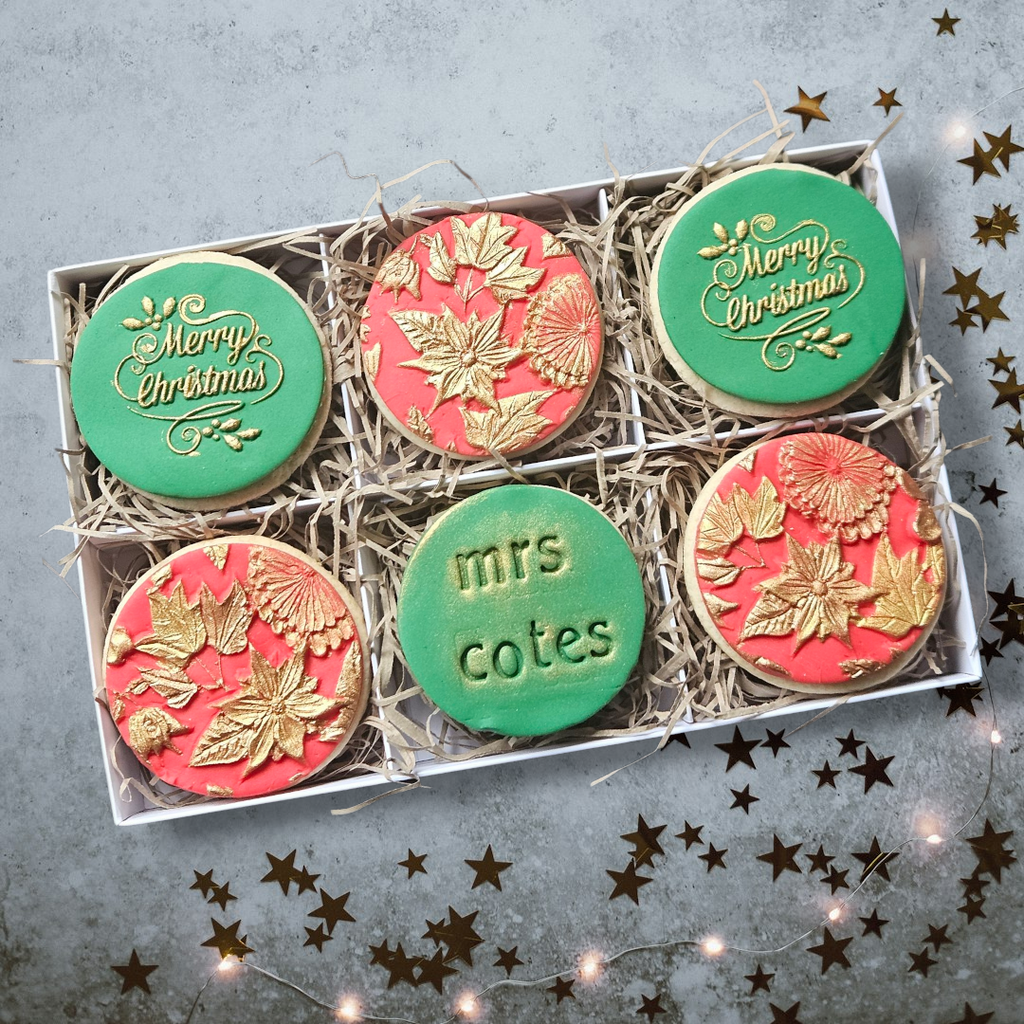 Luxury Christmas Sugar Cookies - Gift Box