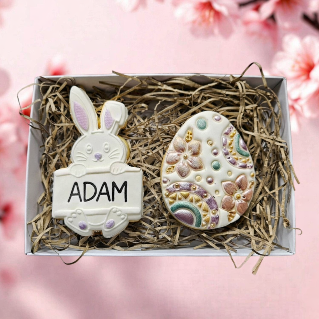 Personalised Easter Sugar Cookie Gift Box