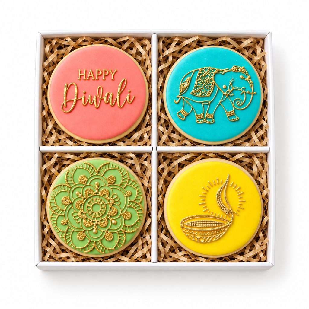 Eggless Diwali Sugar Cookies - Gift Sets