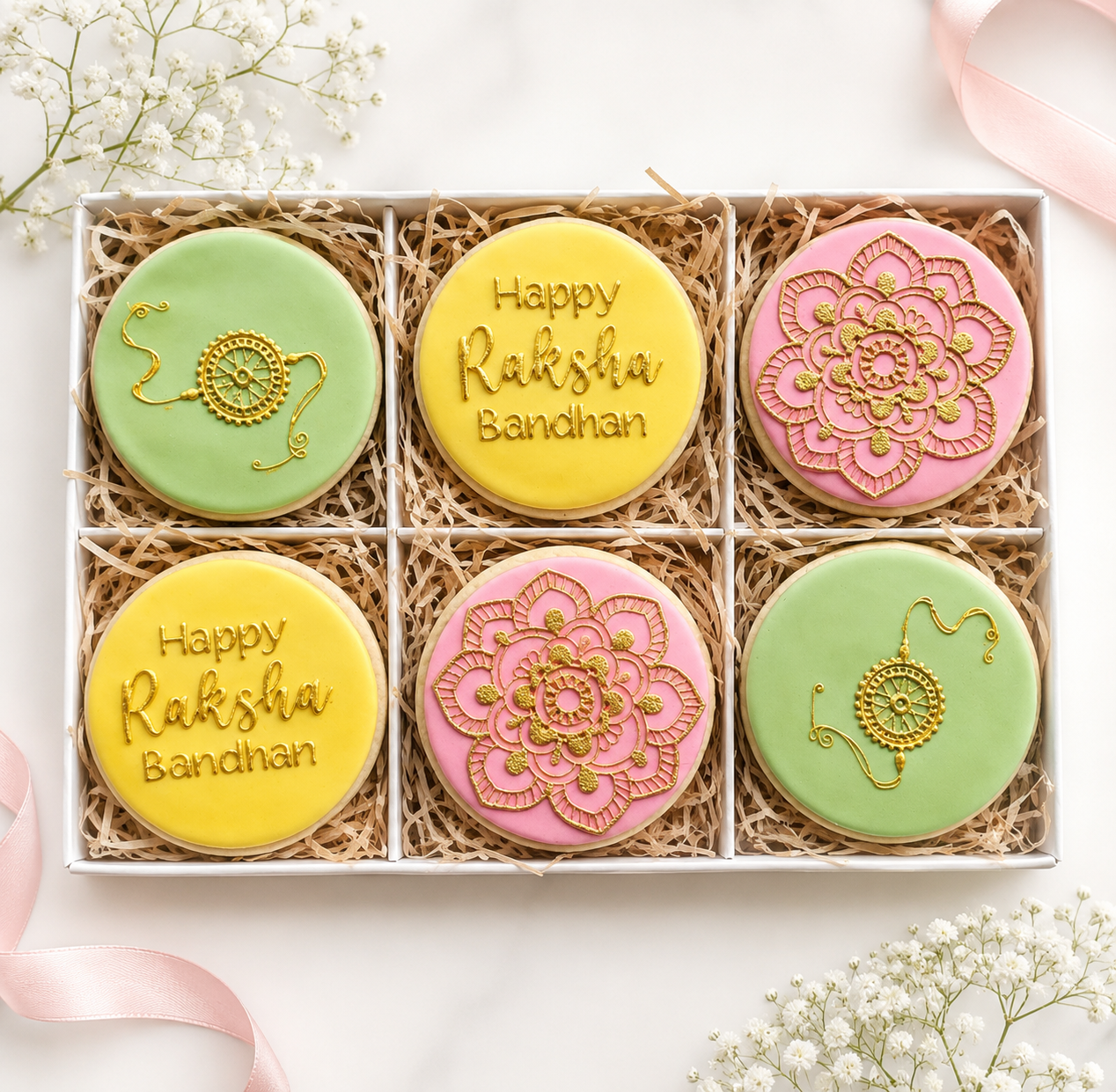 Raksha Bandhan Cookies Gift Sets