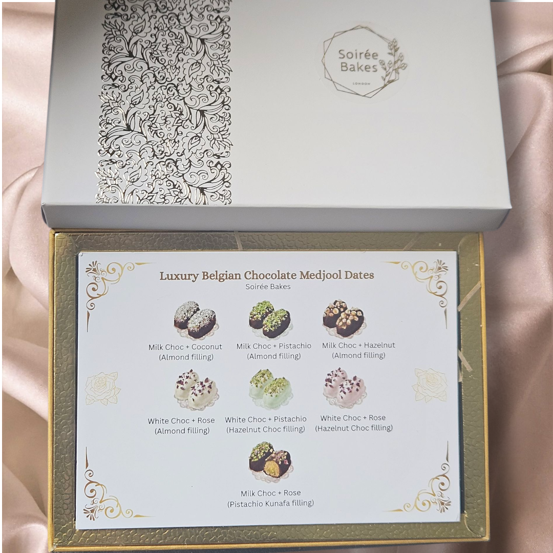 Luxury Assorted Belgian Chocolate Medjool Dates
