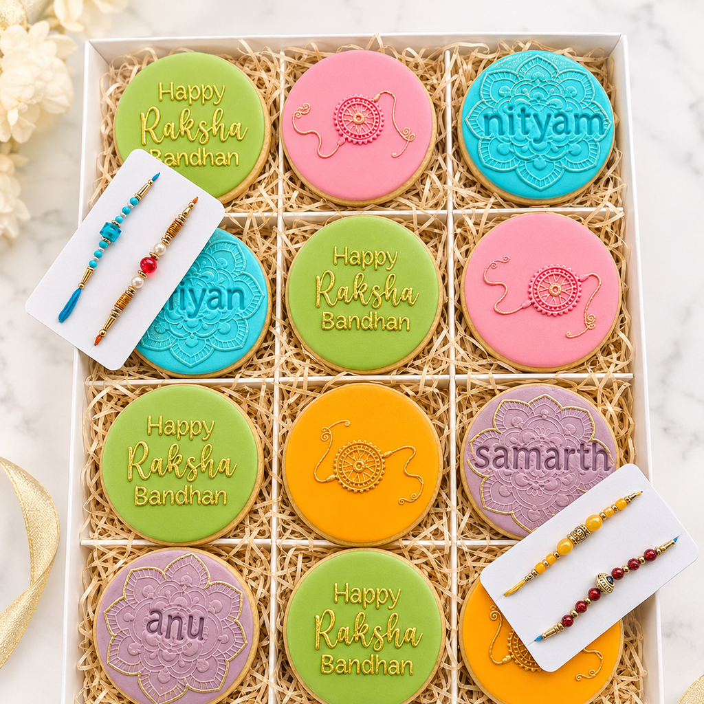 Raksha Bandhan Cookies Gift Sets
